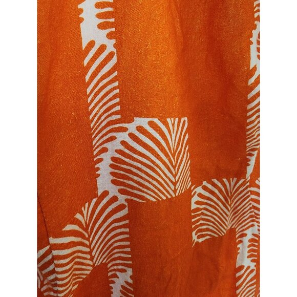 NWT Size Medium By Anthropologie The Aliza Strapless Linen Midi Dress Tropical - Picture 4 of 8